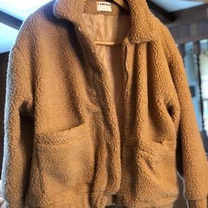 I.AM.GIA Tan teddy coat, Perfect Condition